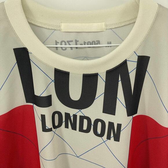 Surreal But Nice London Jersey Crop Top Spring & Summer 2014 Collection Sz S - Picture 4 of 10